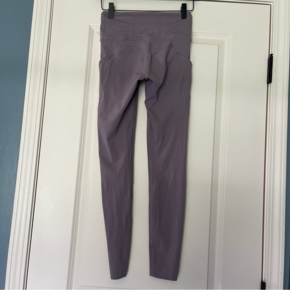 Lululemon Fast and Free Tight II 25" *Non-Reflective Nulux - violet verbena - Picture 5 of 6